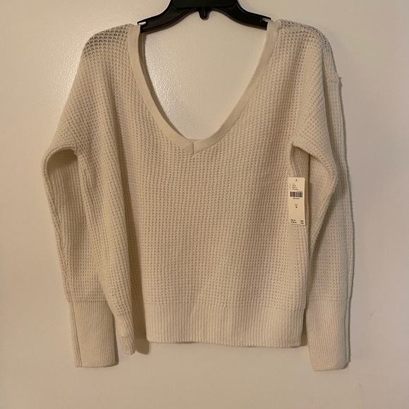 ANTHROPOLOGIE MAEVE CROSS BACK SWEATER - Picture 7 of 11